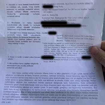 Kuzey Marmara Otoyolu Kmo Anadolu Otoyolunda 55 TL'Yİ İcra İle 1023 TL Ödettiler