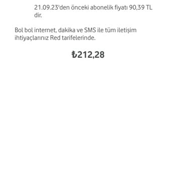 Vodafone Taahhüde Uyulmuyor 10. Aydan Sonra Farklı Ücret Yansıtmışlar
