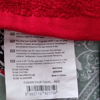 Madame Coco Havlu Ölçüleri Hatalı!