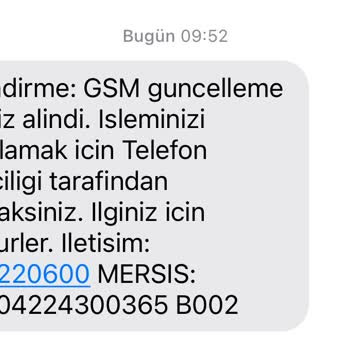 ING Telefon Numarası Güncelleme