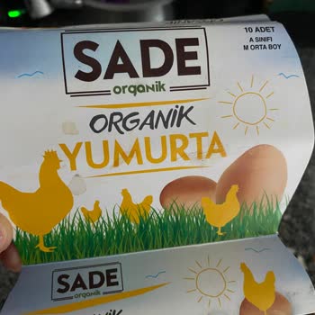 Onur Market Sade Organik Bozuk Yumurta