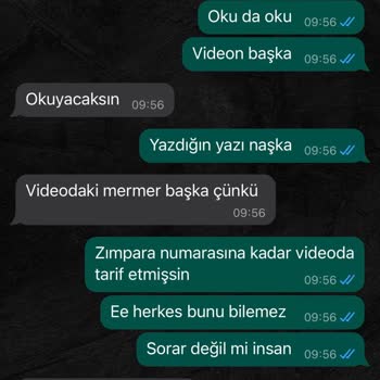 Tozcila Afyon Rota Toz Mermer Cilası Satıcısının Kötü Üslubu