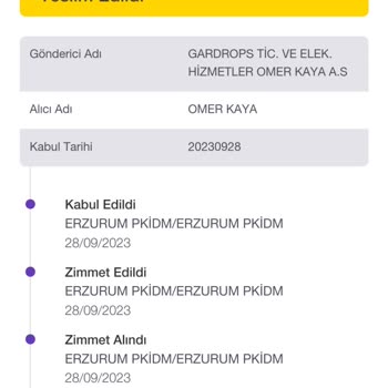 Gardrops İade Param Yatmıyor