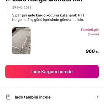 Gardrops İade Param Yatmıyor
