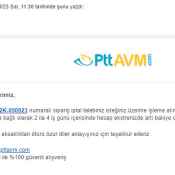 Epttavm 1 Aydır Paramı İade Etmedi