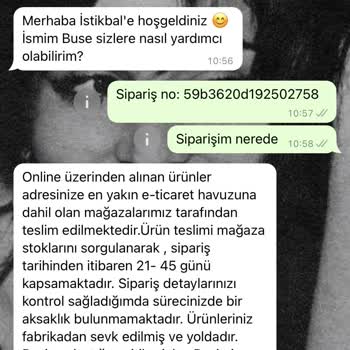 İstikbal Siparişimin Gecikmiş Teslimatı