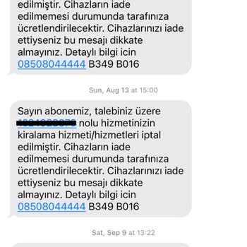 Kablo Net TÜRKSAT Kablo 1910.38 TL Faturamı İptal Etmiyor!