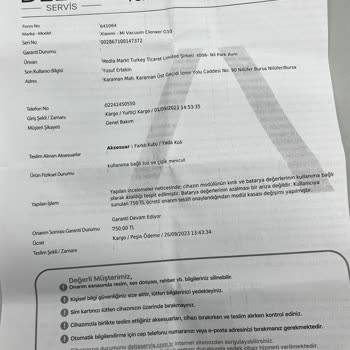 Xiaomi Media Markt'tan Alım Yaptığım Ürünle İlgili Yaşadığım Sorunlar