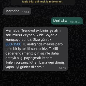 WhatsApp Şüpheli Tanımsız Numara