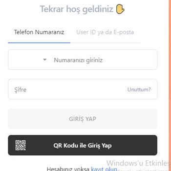 Jeton Hesaba Giriş Yapılamıyor