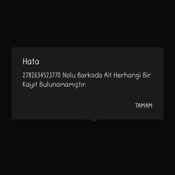 Feminen Moda Kargom Barkod Numarası Verildiği Halde Kargo Şirketinde Gözükmüyor.