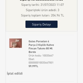 English Home'da Online Alışveriş Sorunu Çözülemiyor 2 Aydır