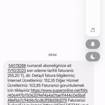 Superonline Açma Kapama Bedeli (hukuksuz)