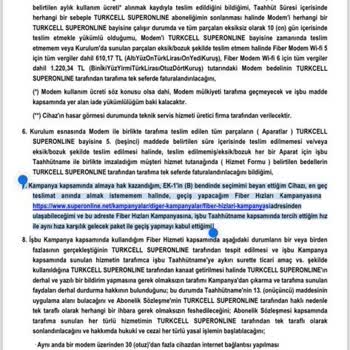 Turkcell Superonline Etik Olmayan Tarife Değişikliği!