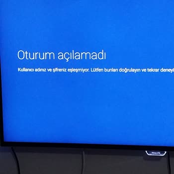 Philips TV'de Youtube Ve Google Play Store Açılmıyor