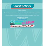 Watsons Sipariş İptal Etmeleri