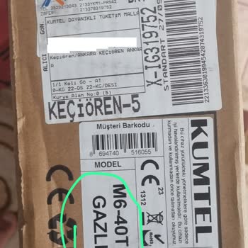 Kumtel Set Üstü Olarak Sattığı Ürünü Ankastre Çıktı, Kurulum Yapılmadı