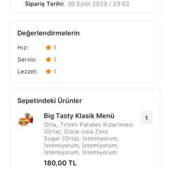 McDonald's Bozulmuş Yemek Getiriyor, İadeyi Almaya Bile Gelmiyor!