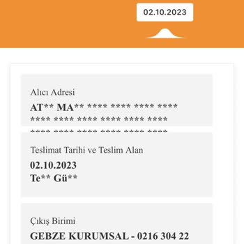 MNG Kargo Kurye Kargomu Bilgim Olmadan Başkalarına Bırakıyor!