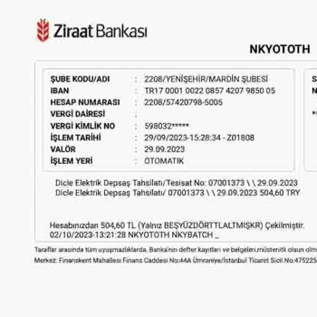 DEPSAŞ Enerji Depsaş Elektrik Aboneliğimin İptal Edilmesi