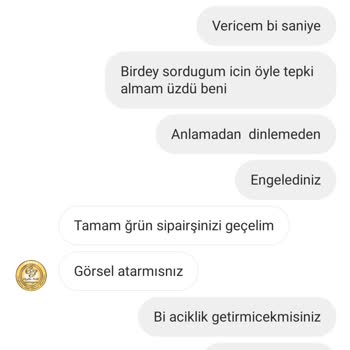 Ceylin Gold İmitasyon Trabzon Seti Sipariş İçin Sıkıştırdılar Engellendiler