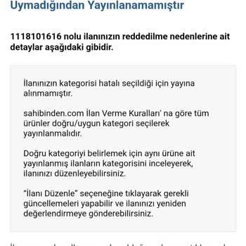 Sahibinden Haksız Para Talebi!