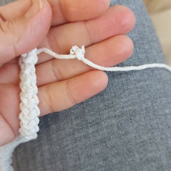 Spagettiyarn Kopuk, Düğümlü Kağıt İp