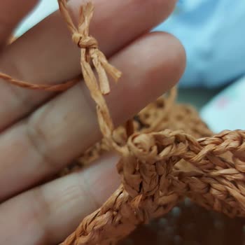 Spagettiyarn Kopuk, Düğümlü Kağıt İp