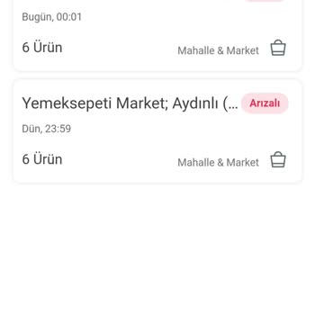 Yemek Sepeti Online Ödeme Alındı Fakat Sipariş Alınmadı