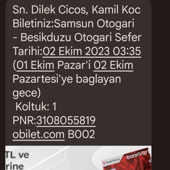 Kamil Koç Para İadesini İstiyorum