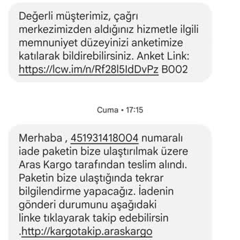 LC Waikiki Yanlış Ürün Gönderme