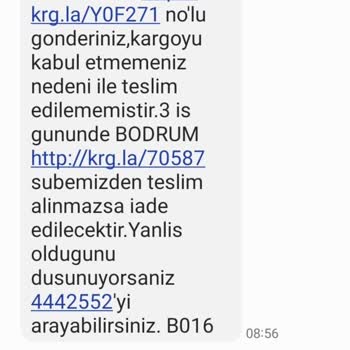 Aras Kargo'nun Görevini Yapmıyor