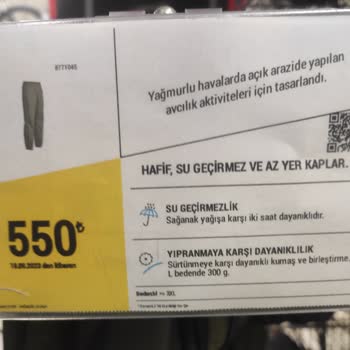 Decathlon's Water-Resistant Deception: A Disappointing Raincoat Purchase