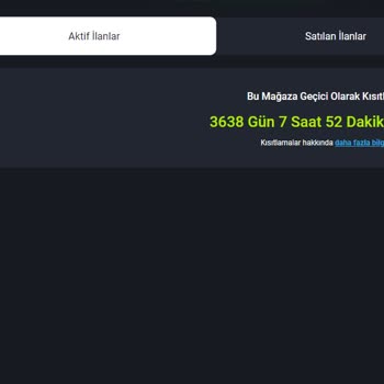 GameSatış'tan Aldığım Hesaplarım Geri Alındı