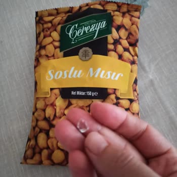 Çerezya Soslu Mısır Paketinden Cam Çıktı
