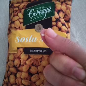 Çerezya Soslu Mısır Paketinden Cam Çıktı