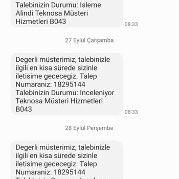 Teknosa İlgisizliği Ve Televizyon Mağduriyeti. Pişmanım.