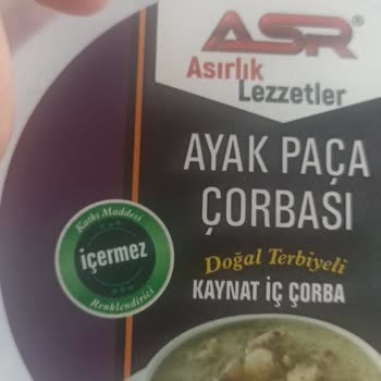 Asr Gıda Ayak Paça Çorbasının İçindeki Kıllar