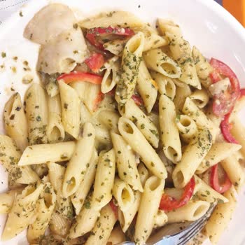 Makarnam Özdilek AVM Antalya'dan Alınan Pesto Soslu Makarna Siparişi Hakkında
