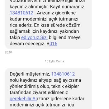 Vodafone Ev İnterneti Arızasını Çözmüyor