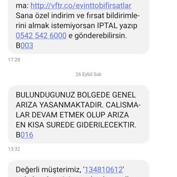 Vodafone Ev İnterneti Arızasını Çözmüyor