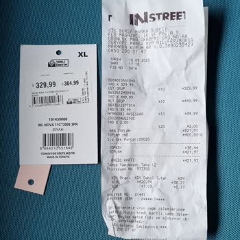 In Street Çekmiş Ürün İçin Yardımcı Olunmadı