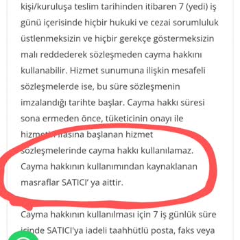 Modaadam Para İademi Eksik Yaptılar