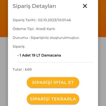 Saka Su Siparişlerinde Sürekli Aksama Yaşıyorum
