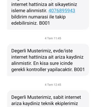 Türk Telekom'un 3 Aydır Arızalara Gelmemesi.