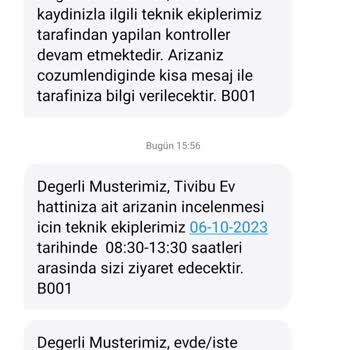 Türk Telekom'un 3 Aydır Arızalara Gelmemesi.