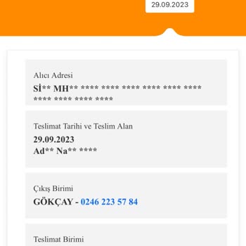MNG Kargo Kargom Kayıp Ve Dönüş Alamıyorum.