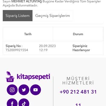 Kitapsepeti Olmayan Kitap Satışı