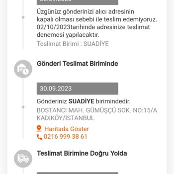 MNG Kargo Kargoyu Şubeden Çıkarmadan Adres Kapalıydı Şeklinde Raporlanması