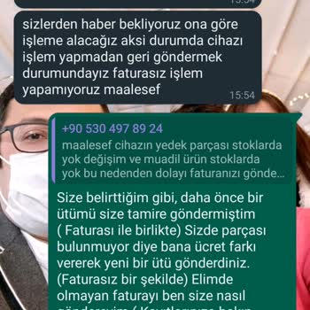 Homend / Karaca Kazanlı Ütü Tamir Edilmiyor Ve Para İadesi Yatmıyor.